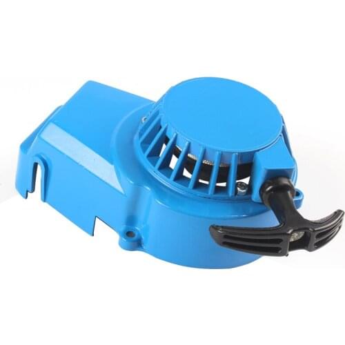 Mortorcycle New Aluminum Easy Pull Starter Start For 2 stroke Mini Pocket Bikes ATVs Quad 49cc Mower Engines