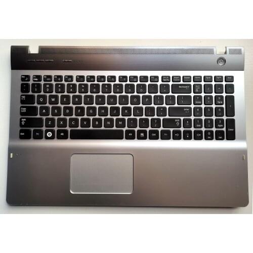 New for Samsung QX510 Q510 Palmrest Touchpad Speakers Keyboard - BA75 02696A