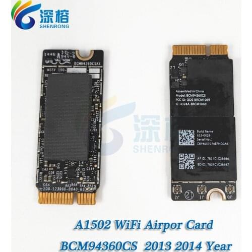 Original Wifi Airport Card BCM94360CS For Macbook Pro Retina 13" 15" A1398 A1502 wifi card 2013 2014 Year BCM94360CSAX