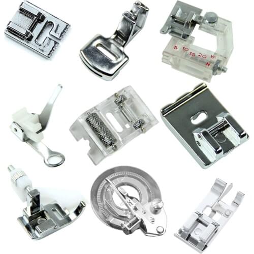Overlock Edge Presser Foot Small Guide For Singer Brother Pfaff Janome