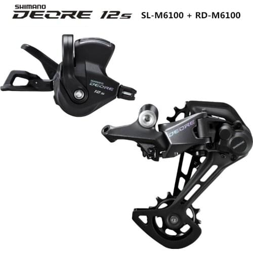 SHIMANO DEORE M6100 1x12 speed Shifting Lever and Rear Derailleur Shadow MTB Bike Accessory Mountain Bicycle Parts for 12 Speed