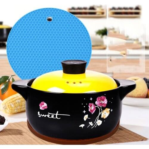 Table Decoration Silicone Mug Cup Pad Slip Insulation Pad Coffee Cup Mat Holder Pot Pads Drink Coaster Table Placemats Kitchen