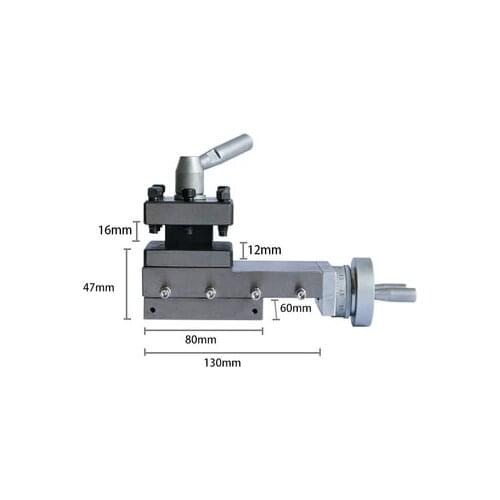 WM180V Square Tool Holder High quality Metal Lathe Tool Holder Assembly Machine Small Carriage Knife Holder 90mm Stroke Hot Sale