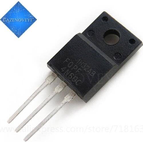 10pcs/lot FQPF4N60C 4N60C 4N60 TO-220 In Stock