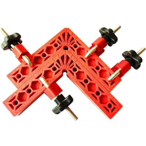6Inch 90 Degrees L-Shaped Auxiliary Fixture Splicing Board Positioning Panel Fixed Clip Plastic Square Ruler Woodworking Tools