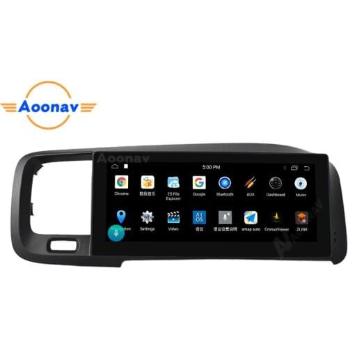 Car stereo 2 din android multimedia player For-Volvo S60 V60 2011 2012-2020 car audio auto stereo GPS navi right hand driving