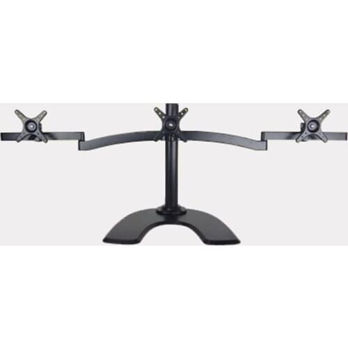 360 rotate big base 10"-27" 8kg aluminum 100x100 multiple lcd monitor arm stand base big computer mount bracket