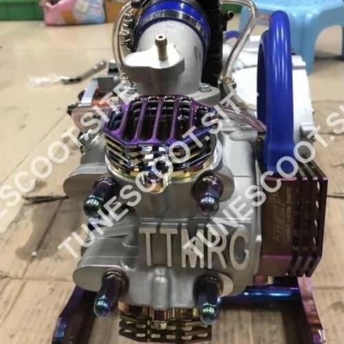 RS100 Engine 330cc Racing JOG CUXI AXIS 100 Big Bore 76mm Head Valves EX26/IN28.5 Crankshaft +12mm Long Stroke Tuning