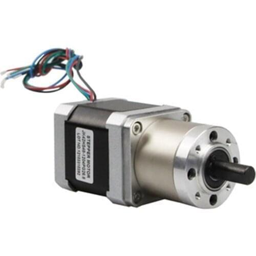 42HS48-1204PG26.8 Two-phase hybrid stepping motor gearbox, reduction ratio 26.8, high precision and high efficiency NEMA17