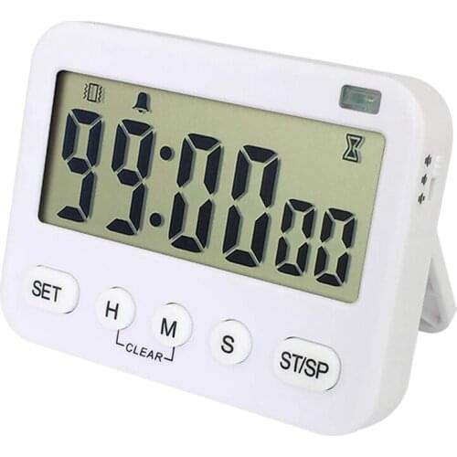 Hot YO-Digital Kitchen Timer netic, Cycle Count Down Timer, Large Display, Memory Function, 24-Hour Display Clock and Alarm w