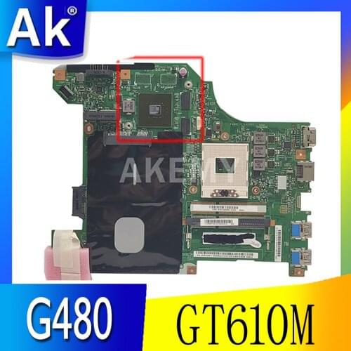 LG4858L MB 11326-1 Laptop motherboard for Lenovo G480 original mainboard GT610M