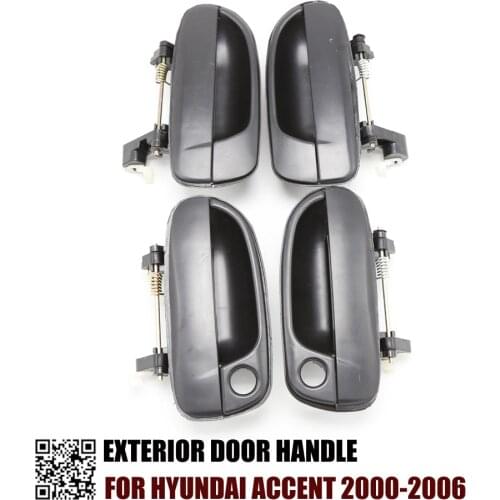 OKC EXTERIOR DOOR HANDLE FOR HYUNDAI ACCENT 2001 2002 2003 2004 2005 2006 2007 82650-25000 82660-25000