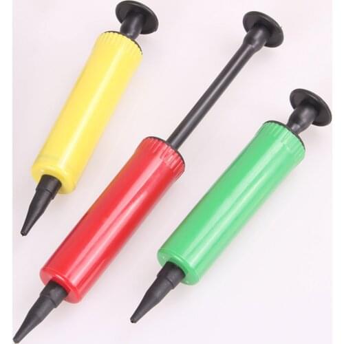 Balloon Pump Balloon Accessories Balloon Chain Hand Push Inflator Air Pump Wedding Valentine Birthday Party Decoration Supplies