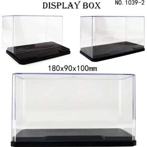 New Transparent Acrylic Display Case Model Display Box Storage Show Box 18X10X9cm for Toys Children Gift