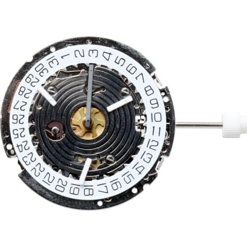 For ISA 8171/202 Replacement 8161 Quartz Movement Date At 4 O'Clock Round Watch Hand Winding Movement Time Display Repair Tools