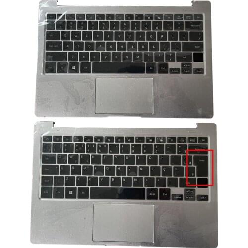 NEW Laptop Palmrest Upper Case With Backlit keyboard Touchpad For Samsung 730XBE 730XBV NP730XBV NP730XBE