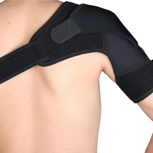 Adjustable Shoulder Support Brace Strap Joint Sport Compression Wrap Right/Left