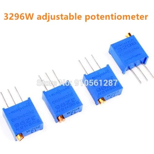 3296W adjustable potentiometer 3296W- 3K 303 15K 153 25K 253 30K 303 250K 253 300K 304