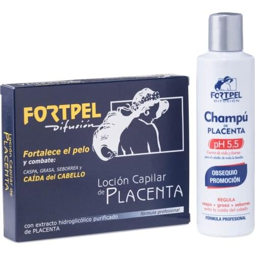 Valquer Placenta vials and Champu - 1 Pack