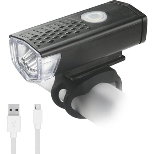 Bike Bicycle Light USB LED Rechargeable Set Mountain Cycle Front Back Headlight Lamp Flashlight