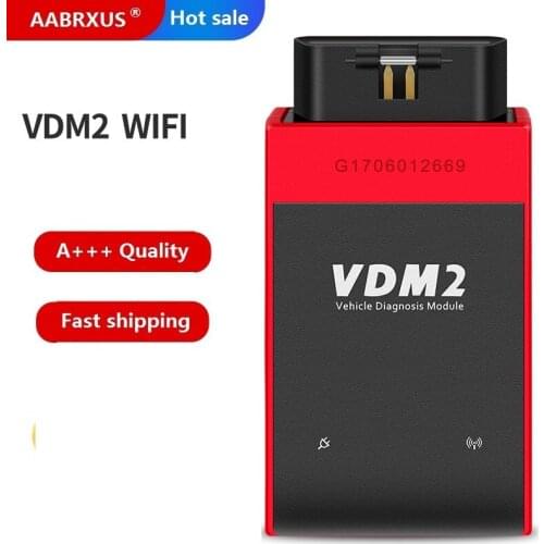 High Quality UCANDAS VDM2 Wifi VDM 2 Bluetooth Complete system auto diagnostic scanner Vehicle Diagnosis Module free shipping