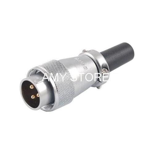 AC 500V 25A Cable Coupler 3 Pins Aviation Air Connector Plug