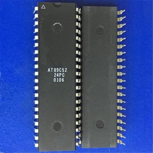 AT89C52-24PI AT89C52 AT89C52-24PC AT89C52-24PU 89C52 MCU 8BIT 8KB FLASH DIP-40