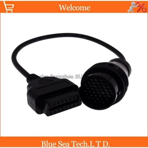 Good quality 38 Pin to 16 Pin OBD2 cable connector,OBD2 conversion plug for BENZ SPRINTER etc.car