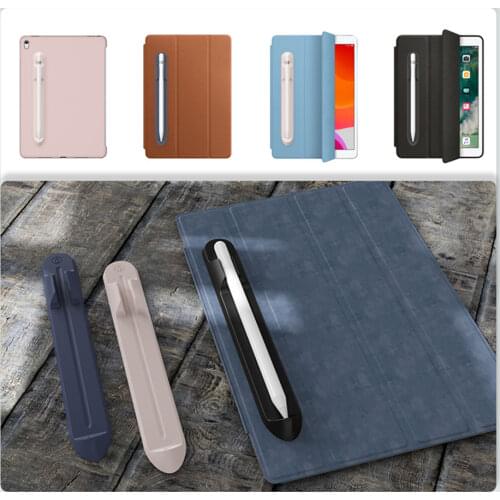 Capacitor Pen Silicone Pen Holder Magnetic Accessory Pen Slot Protective Case High Quality Pen Case For Ipad 10 Apple Pencil 1 2