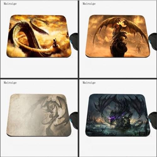Mairuige High quality Dragon notebook mouse pad 220X180X2MM Antislip Rubber DIYmini PC mousepads For CSGO WOT games office