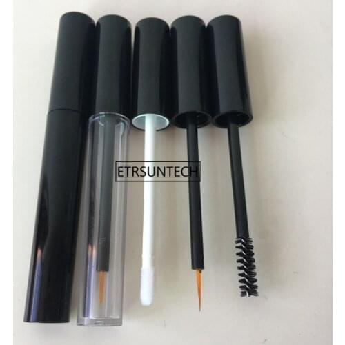 500pcs 3ml Empty Clear Lip gloss Containers, DIY Eyeliner Eyelash Container, Mini Refillable Mascara tube F3706