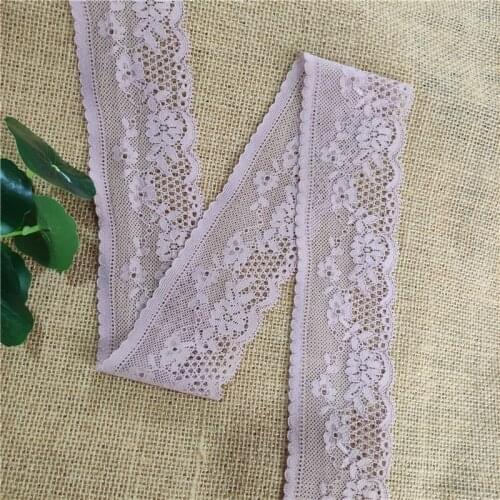 S1039 Purple width 6cm DIY clothing fabric underwear accessories sewing supplies