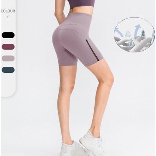 New Seamless Yoga Sports Shorts Women Fitness Clothing Hip High Waist Gym Shorts Dancing Workout Short Leggings