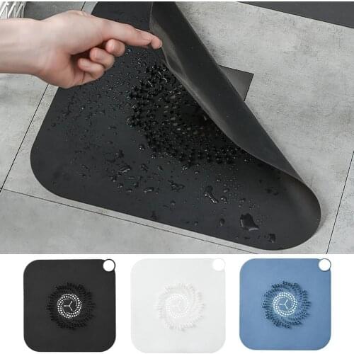 Silicone Kitchen Sinks Strainer Drain Hole Filter Trap Bath Catcher Sink Hair Metal Hair Stop Anti-blocking Sink Strainer D T4K9