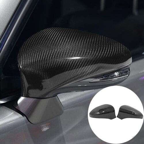 Real Carbon Fiber Rear View Mirror Cover Cap for Lexus IS200t IS250 IS350 2014-2018 Car Side Door Rearview Casing Car-Styling