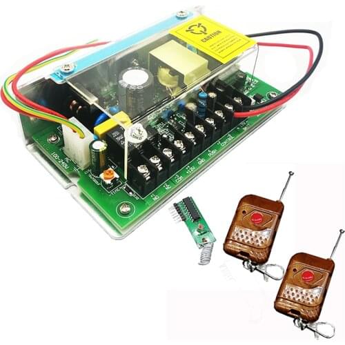 12V5A Back Up Battery Function Switching Adapter Door Lock Access Control Power Supply Unit with Remote Control