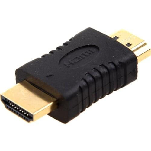 19 Pin HDMI Male to HDMI Male Adapter Coupler for HDTV