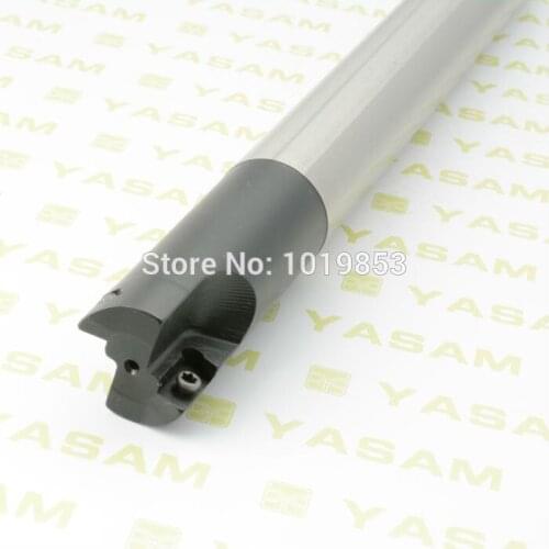 AHU10-21XC20X200L-2 indexable end mill high qaulity milling cutter for JDMT1003 carbide inserts