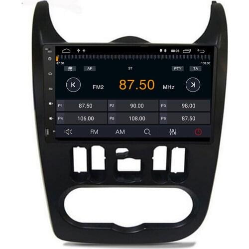 4G Modem Android10 9inch Radio Android Car GPS for Renault Logan I Sandero Lada Lergus Dacia Duster