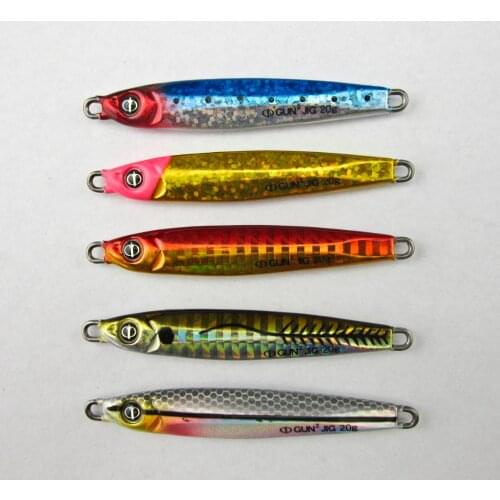 BassLegend - Metal Jig Saltwater Lure Fishing Metal Jig Sea Bass Bait 20g/30g/40g/60g