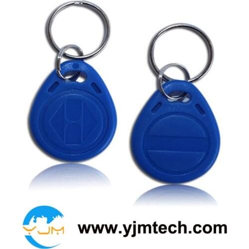 Free shipping 100pcs/lot EM4305 keytags ABS02-EM4305 125Khz Rewritable RFID Proximity ID Keyfobs with EM4305 chip