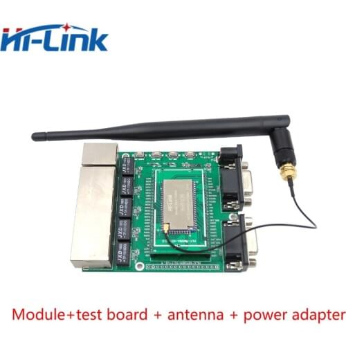 Free Shipping Hi-Link HLK-7688A Evaluation board UART serial port wifi module SPI wireless MT7688AN chip Openwrt version