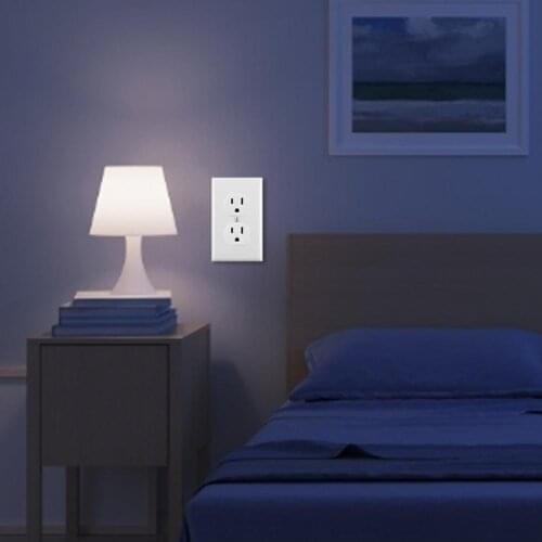 Household socket board PC hard heat-resistant and durable American standard wall switch socket socket cover