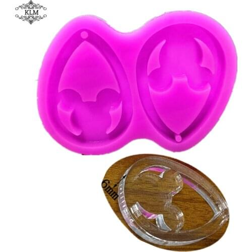 KLM mouse shaped keychain mold DIY epoxy resin silicone resin mold 3Dcake decoration accessori
