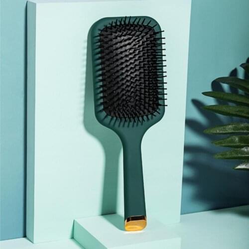 Comb Anti-slip High Rebound Plastic ABS Handle Hair Dust Remover for Women