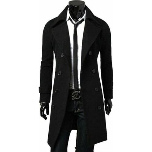 GuliriFei Mens Wool Coats