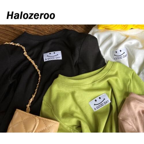Футболки с длинным рукавом для девочек Halozeroo China At AliExpress