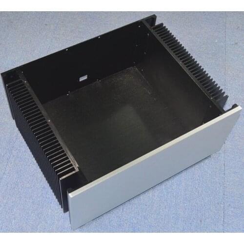 390*484*210MM All-aluminum Amplifier Chassis WA142 Class A Rear-stage Case Dajia DIY Amplifier Audio Shell Power Supply Box