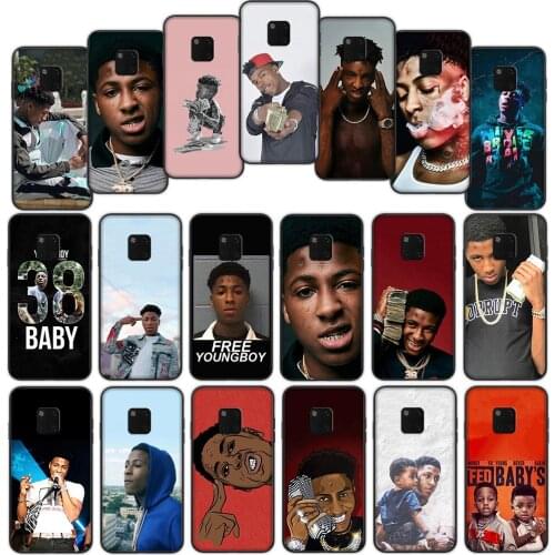 Broke Again Youngboy 38 Baby Rap Soft Cover Case for Huawei Mate 30 20 Lite Y6 Y7 Pro P Smart Z Plus