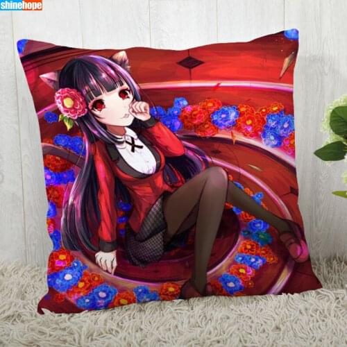 Kakegurui Pillow Cover Customize Pillowcase Modern Home Decorative Pillow Case For Living Room 2020.08.17